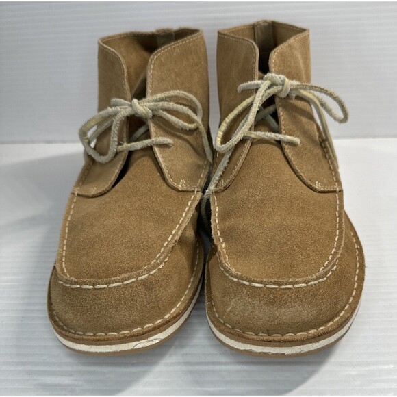 Ariat Women’s Cruiser Lace Up Booties Chukka Mocassin Suede Dirty Taupe Sz 10B - Picture 4 of 13